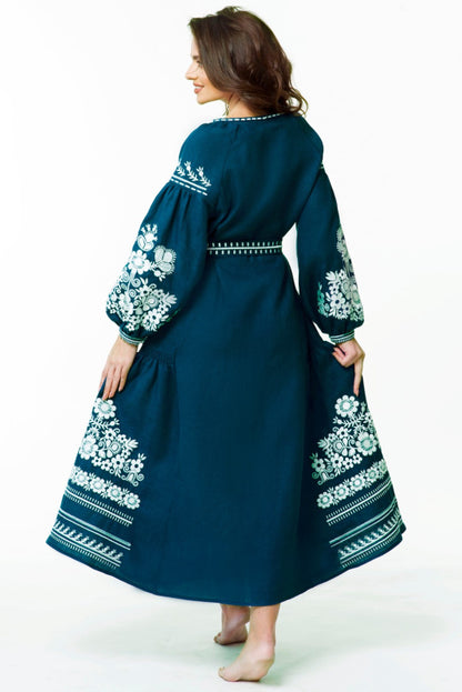 Sapphire Blue Women's Dress